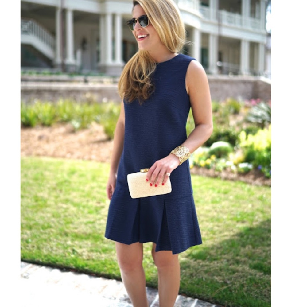 Sail to Sable Navy Mini Dress Size 10 NWTS